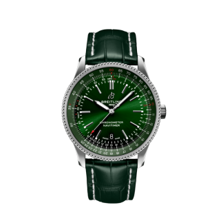 nep breitling Navitimer Automatic 41 Roestvrij staal Groen A17326361L1P1
