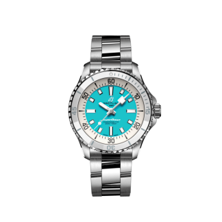 nep breitling Superocean Automatic 36 Roestvrij staal Turquoise A17377211C1A1