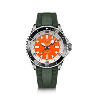 nep breitling Superocean Automatic 42 Kelly Slater Roestvrij staal Oranje A173751A1O1S1