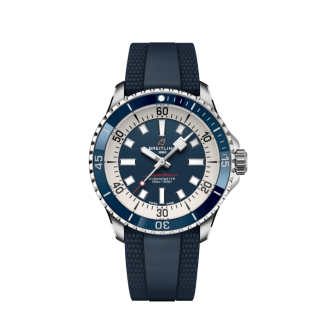 nep breitling Superocean Automatic 42 Roestvrij staal Blauw A17375E71C1S1