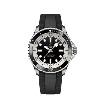 nep breitling Superocean Automatic 42 Roestvrij staal Zwart A17375211B1S1