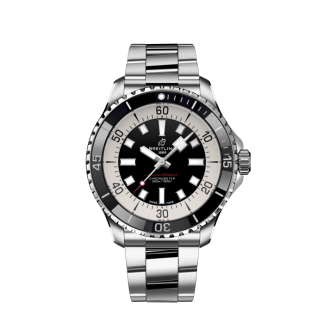 nep breitling Superocean Automatic 44 Roestvrij staal Zwart A17376211B1A1