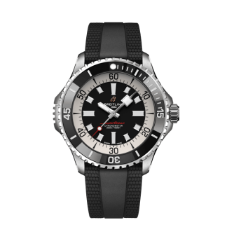 nep breitling Superocean Automatic 46 Roestvrij staal Zwart A17378211B1S1