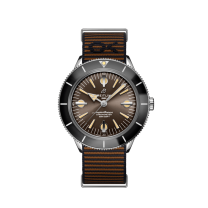 nep breitling Superocean Heritage '57 Outerknown Roestvrij staal Bruin A103703A1Q1W1