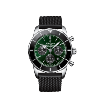 nep breitling Superocean Heritage B01 Chronograph 44 Limited Edition Roestvrij staal Groen AB01621A1L1S1