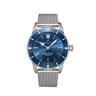 nep breitling Superocean Heritage B20 Automatisch 44 Roestvrij staal Blauw AB2030161C1A1