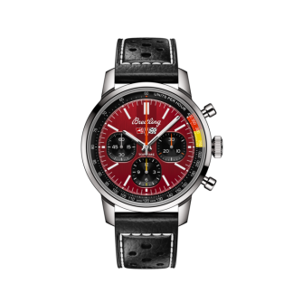 nep breitling Top Time B01 Chevrolet Corvette roestvrij staal Rood AB01761A1K1X1