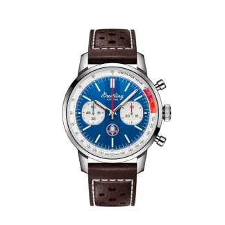 nep breitling Top Time B01 Shelby Cobra roestvrij staal Blauw AB01763A1C1X1