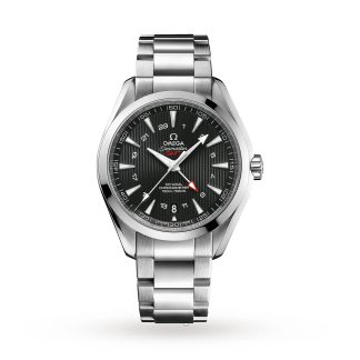 kopen replica Omega Seamaster Aqua Terra 150m Co questionmark.Axial Chronometer GMT 43mm O23110432201001