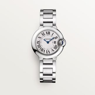 replica cartier Ballon Bleu de Cartier horloge 28 mm quartz uurwerk staal CRWSBB0067