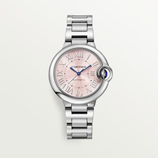 replica cartier Ballon Bleu de Cartier horloge 33 mm staal CRWSBB0068