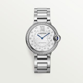 replica cartier Ballon Bleu de Cartier horloge 36 mm staal diamant CRW4BB0036