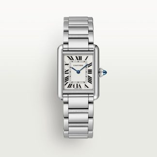 replica cartier Tank Must horloge klein model quartz uurwerk staal CRWSTA0051